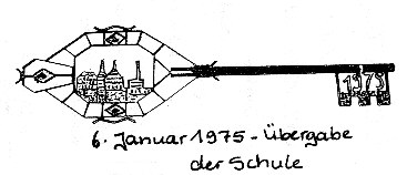 Feierliche Schlüsselübergabe