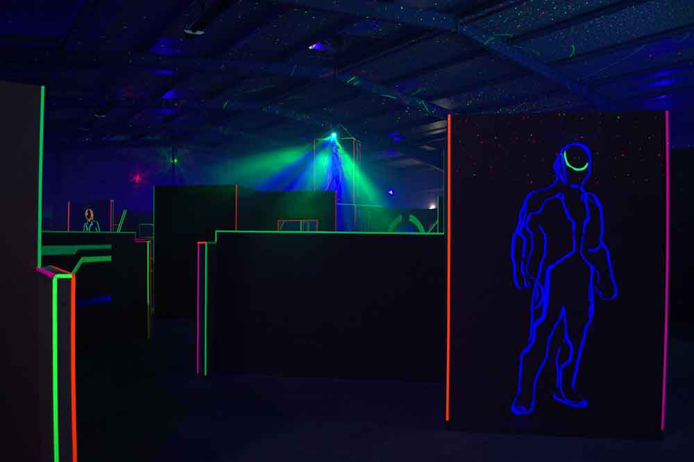 Lasertag-Arena